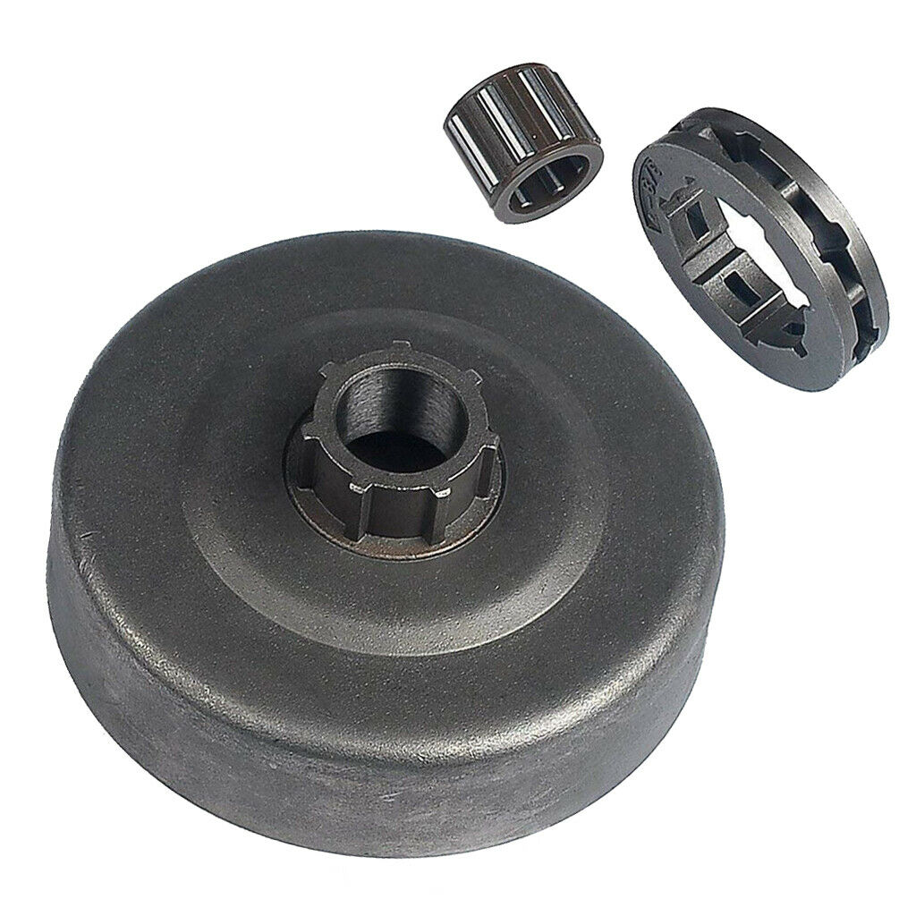Clutch Drum+Sproket Rim 3/8-7+Sprocket Bearing for  066 MS660 Chainsaw