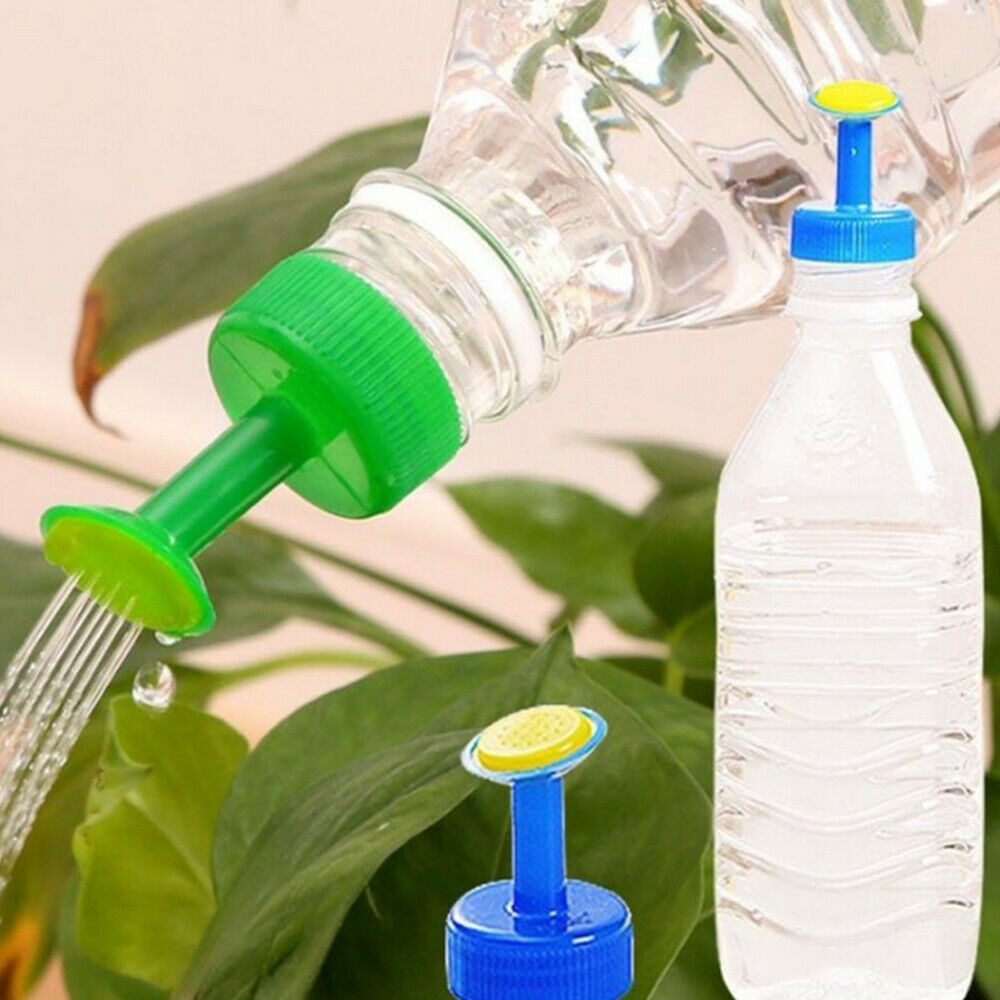 8Pcs PVC Watering Bottle Water Cans Sprinkler Nozzle Flower Irrigation Head