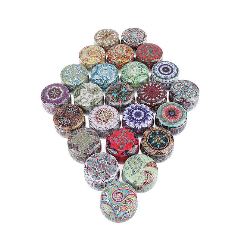 1X Candle Tin Jars DIY Candle Making Holder Storage Case Empty box Tin Ca.l8