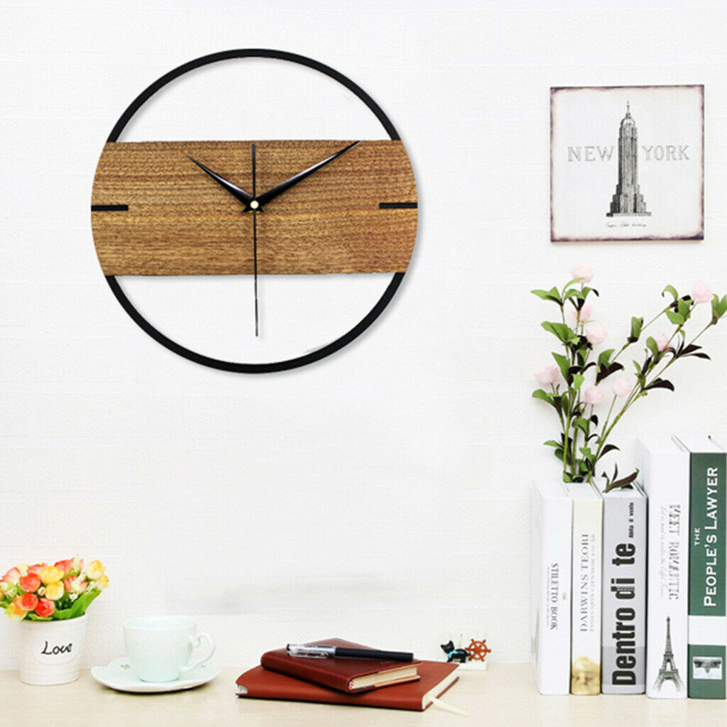 Quartz Wall Clock Watch Kids Room Nursery Room Bedroom Cafe Hotel Decoration