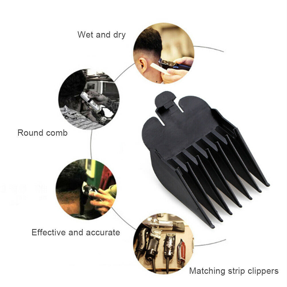 UK Hair Clipper Guide Limit Comb Trimmer Guards Attachment 3-25mm Universal #
