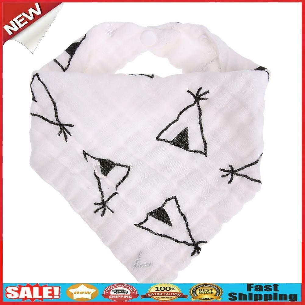 Baby Kids Infant Triangle Head Scarf Bandana Feeding Bibs Saliva Towel New @