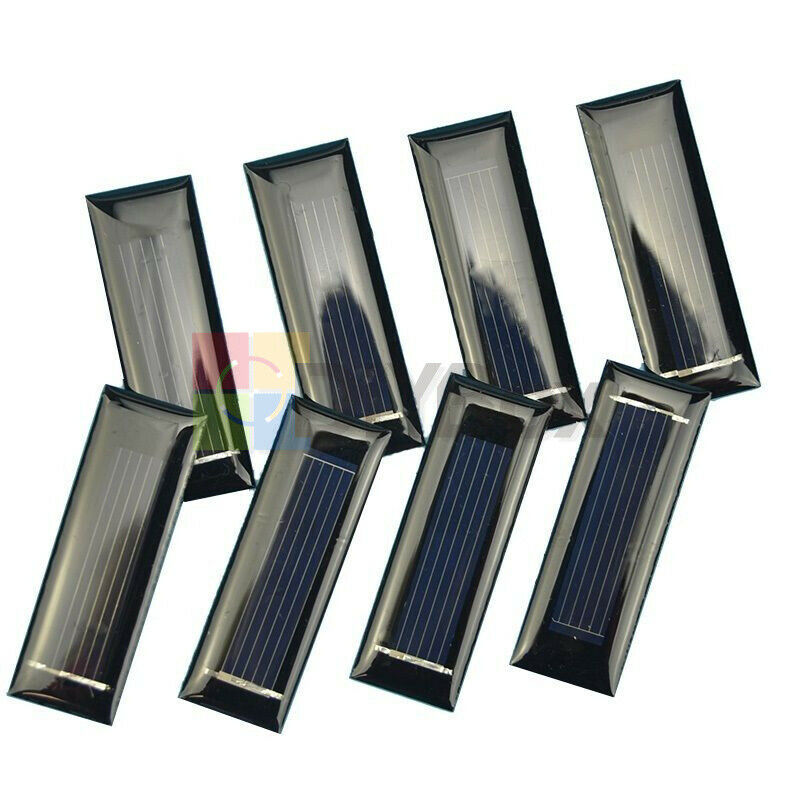 5x 0.5V 100mA Mini Solar Panel Solar Cells Photovoltaic Panels F Battery Charger