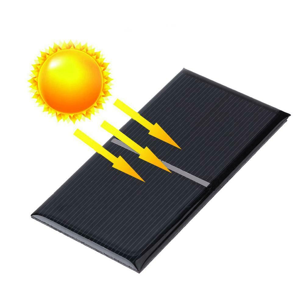 0.5W 1V Epoxy Polycrystalline Silicon Solar Panel Module Battery Charger @