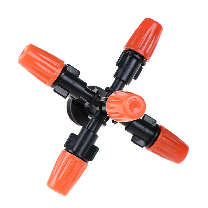 Garden Sprinklers Automatic Watering Lawn 360° Rotating Sprinkler 5 Nozzl.l8