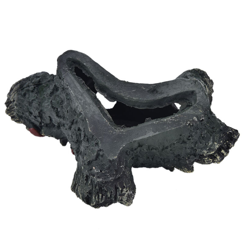 Aquarium 12cm Log Tree Hide Hiding Cave Fish Tank Decoration Ornament Best 3 SJ