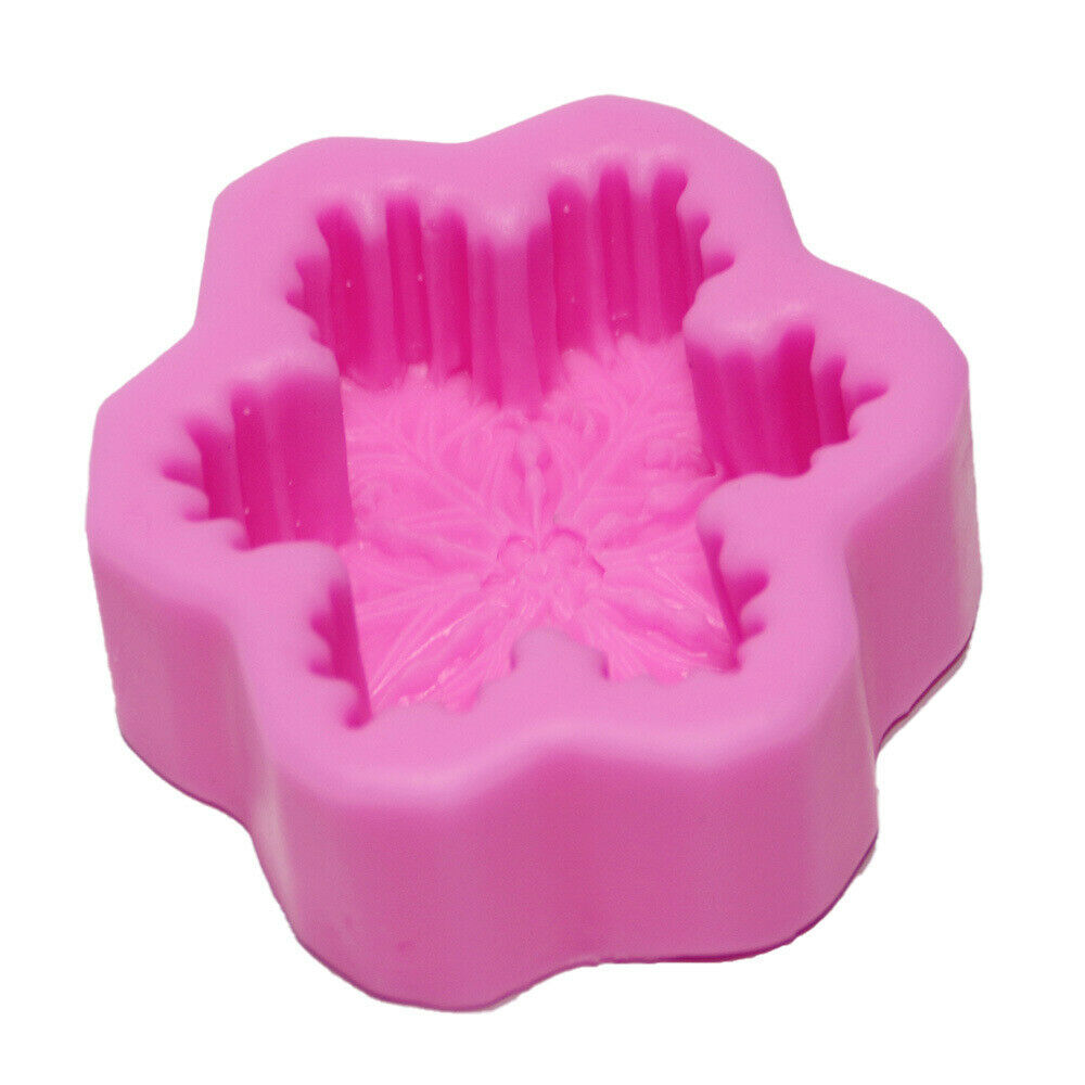 Silicone Snowflake Candle Mold Soap Aroma Wax Handmade DIY Making Supplies Tools