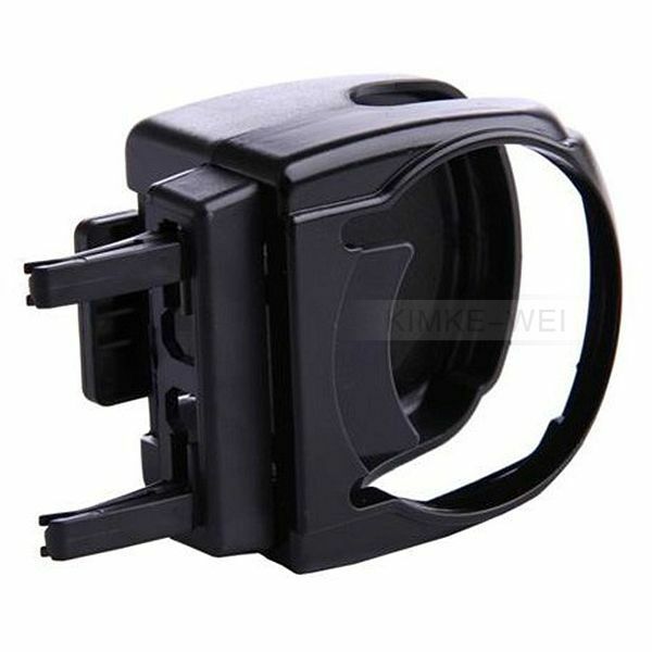 Black Clip-on Car Drink Holder Cup Bottle Can Holder New