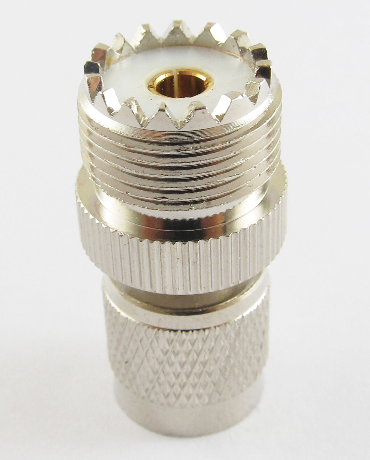 10x TNC Male Plug to UHF SO-239 Female Jack straight RF Adapter Converter Brass