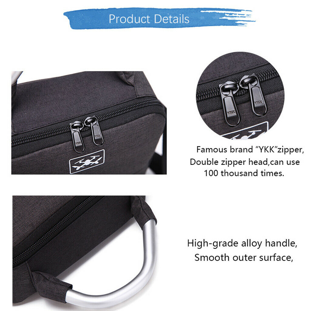 Portable Carring Case Bag Anti-Shock Hardshell for  FIMI X8 SE Black