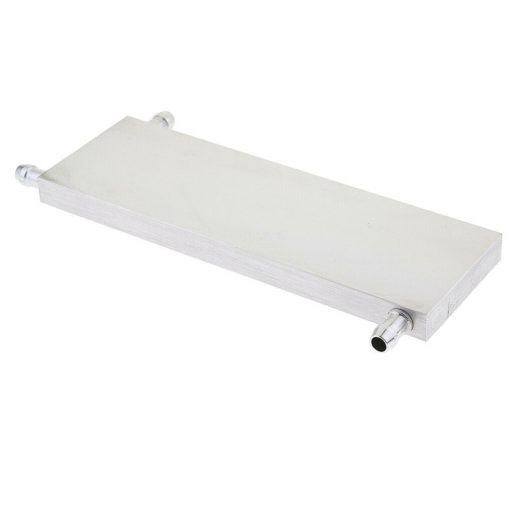 Aluminum 3 Way CPU Water Cooling Block Graphics Radiator Heatsink 60*180mm