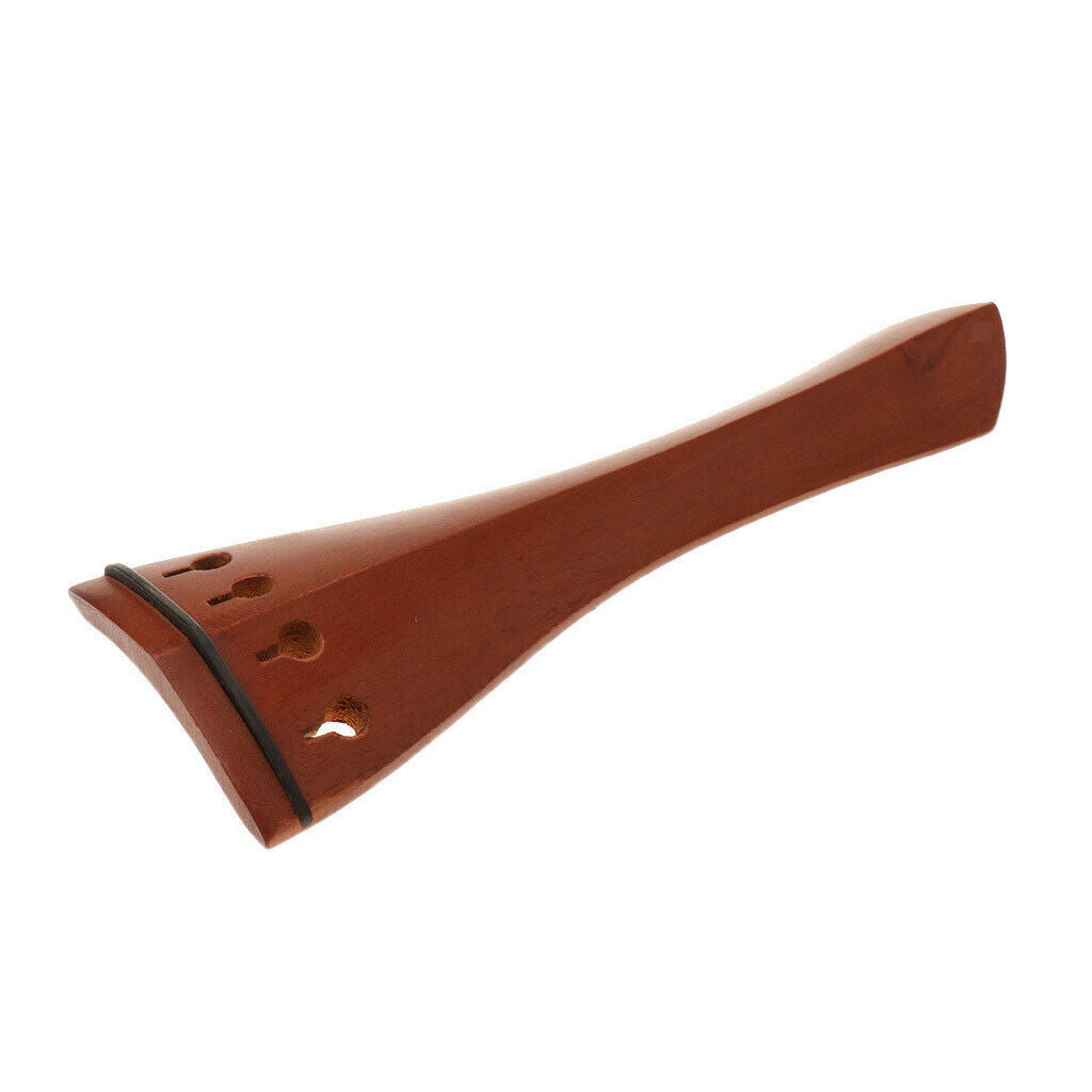 3/4 Jujube Violin Chinrest Tailpiece Tuning Peg End Pin for Violin Fiddle