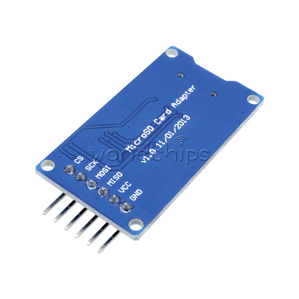 2PCS 3.3V SPI Mciro SD TF Card Memory Shield Module Storage Board for Arduino