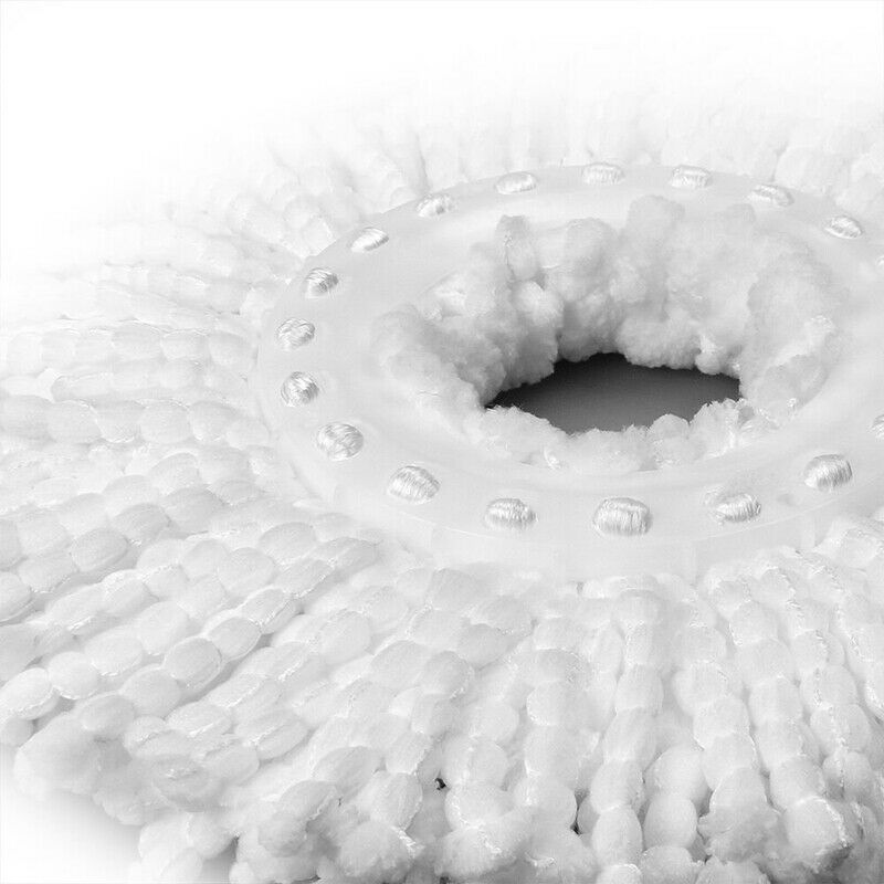 Microfiber Mop Head, 360 Degree Rotating Mop Head, Cotton Yarn Mop ReplacementV3