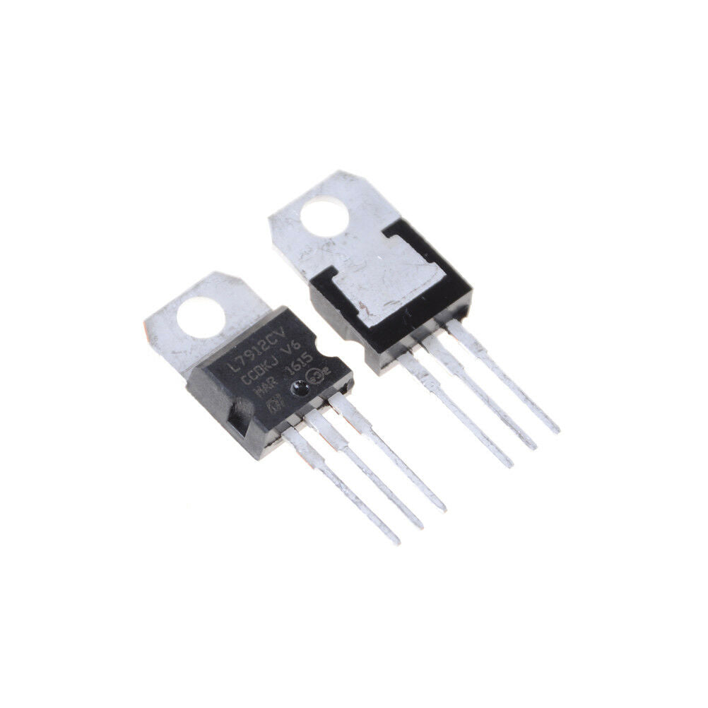 10Pcs IC L7912CV L7912 TO-220 12V Voltage Regulator  N XjSJCA
