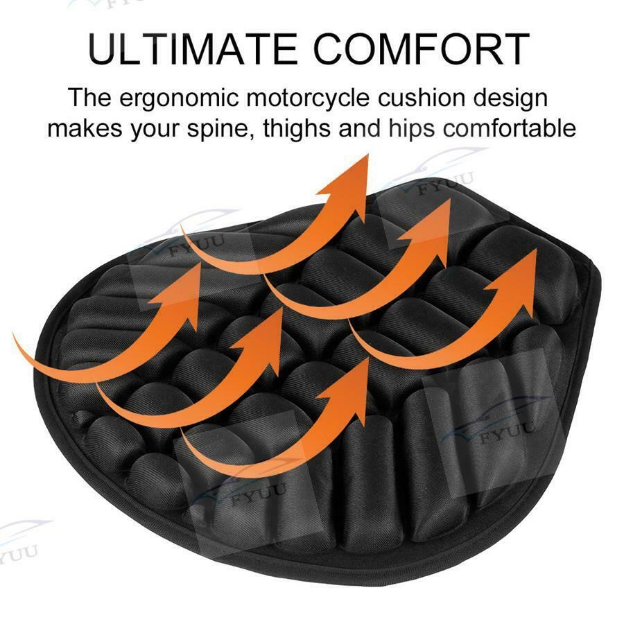 Motorcycle Cool Seat Cover Sunscreen Mat Electric Car office Air Seat Cushion