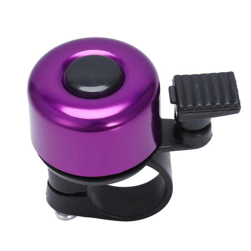 Safety Cycling Bicycle Handlebar Metal  Black Bike Bell Horn Sound Alarm Q5G7