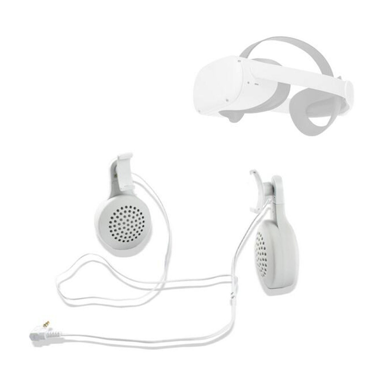 The Ear Headphones Earphones For Oculus Quest 2 VR Elite Strap Headset