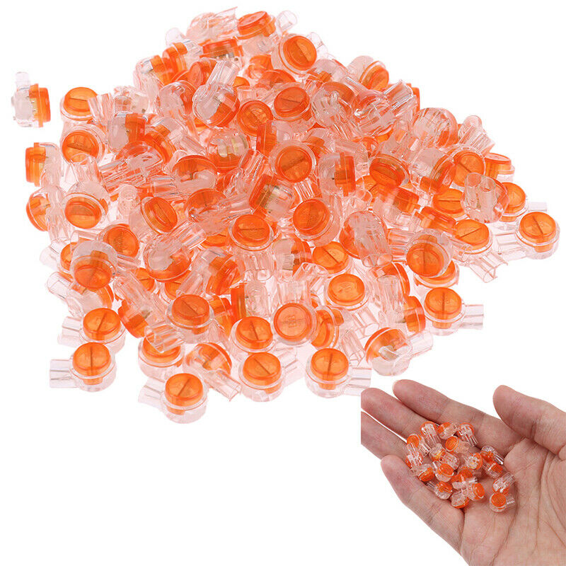 200pcs Rj45 Connector Crimp Connection Terminals K1 Connector Waterproof Wir  SJ