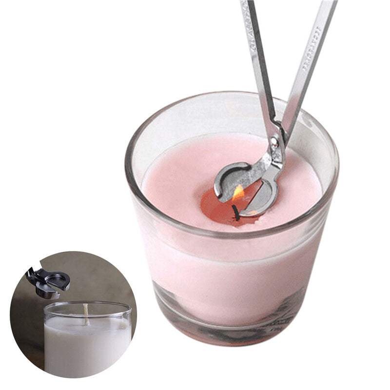 Candle Wick Dipper Oil Lamp Trimmer Snuffer Extinguish Trim Scissor Trim' Cut SJ