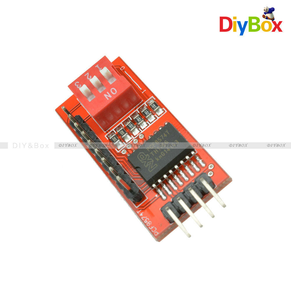 PCF8574T I/O Fr I2C Port Interface Support Arduino Cascading Extended Module DIY