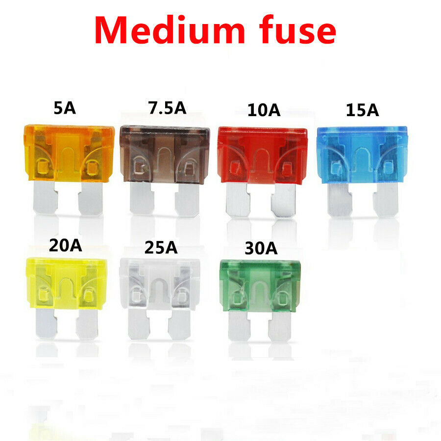 242 Pcs Ato Car Truck Car Combo Fuse Mini Standard Blade Fuse Combo