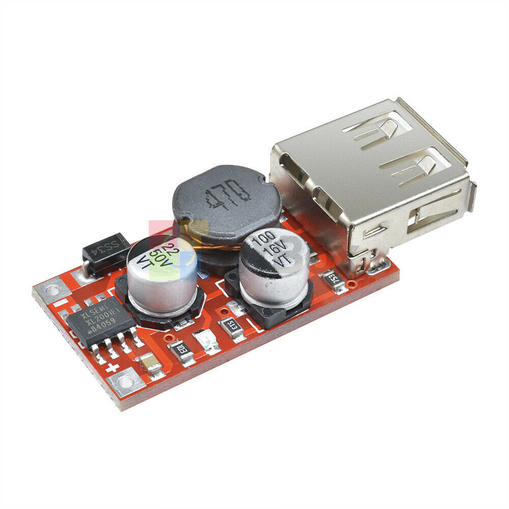 9V 12V 24V to 5V 3A CAR USB Charger Module DC-DC Buck Step Down Converter