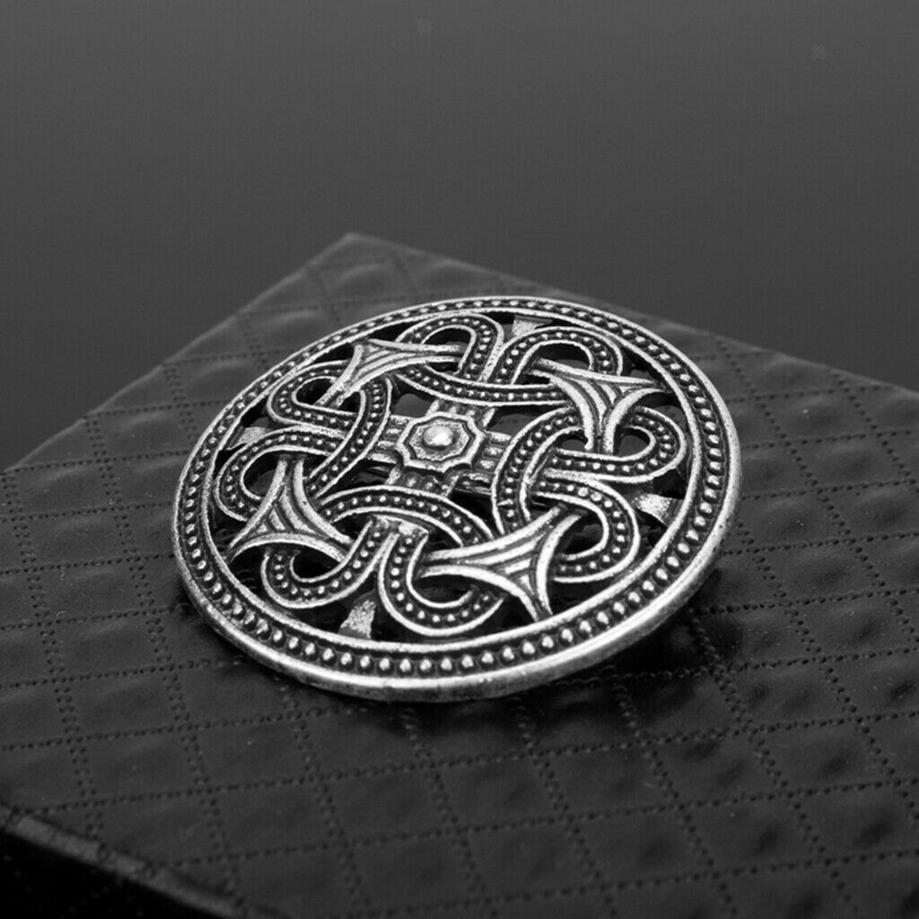 2pcs Ancient Viking Norse Brooch Celtic Coat Sweater Jewelry Pin Brooch