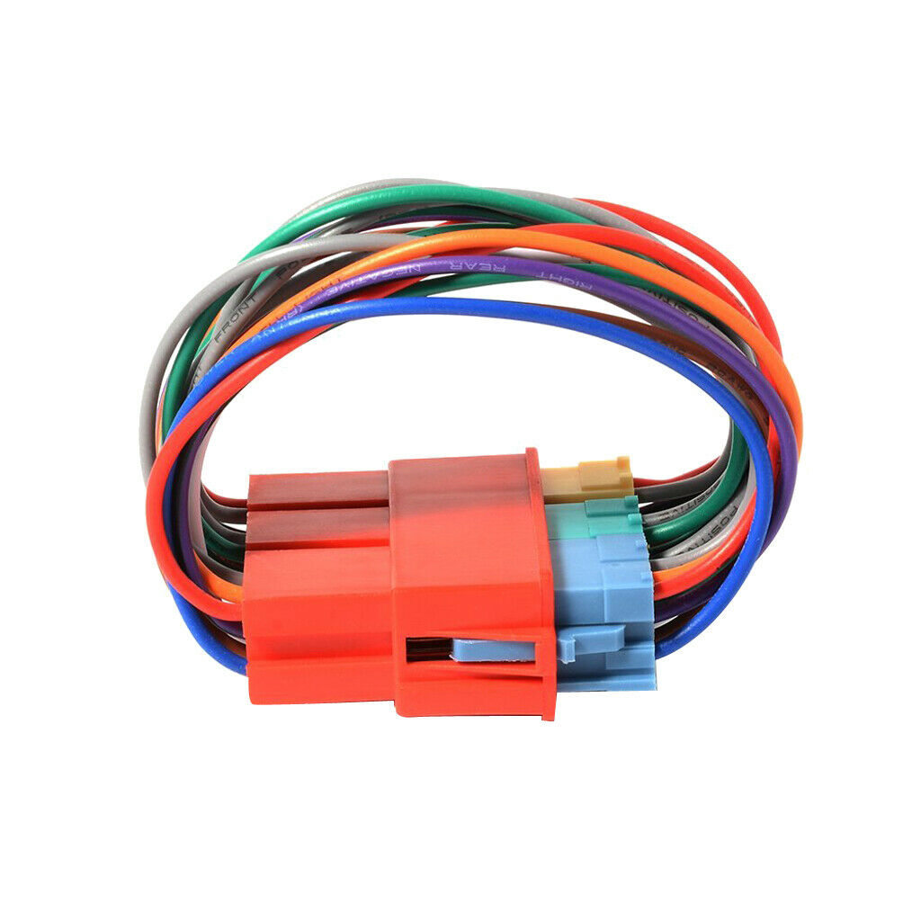 Audio 8Pin 20Pin Mini ISO Adapter Cable Connector MP3 Changer For VW Audi