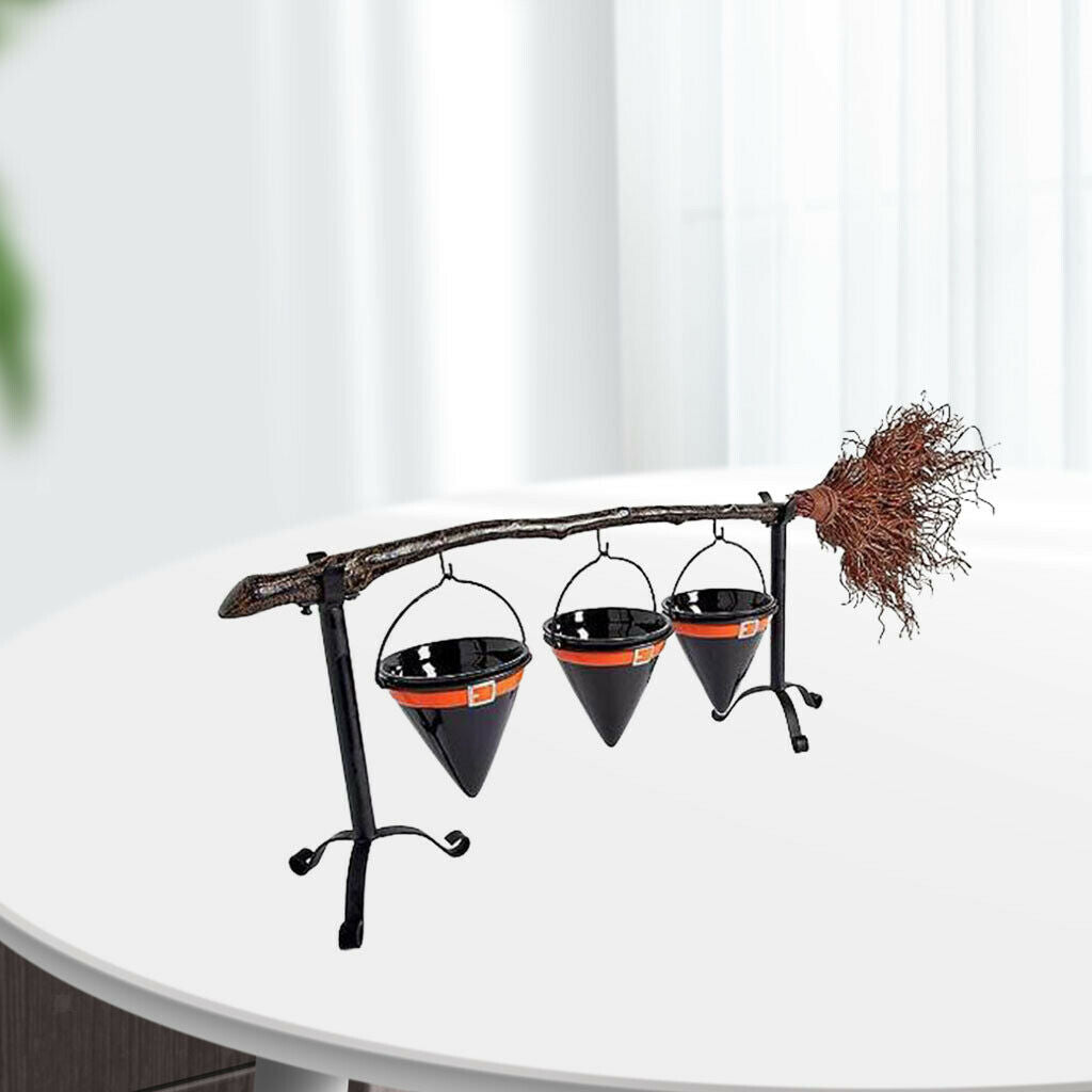Snack Bowl for Candy Set Dinner Witch Hat Small Party Supplies Three cups