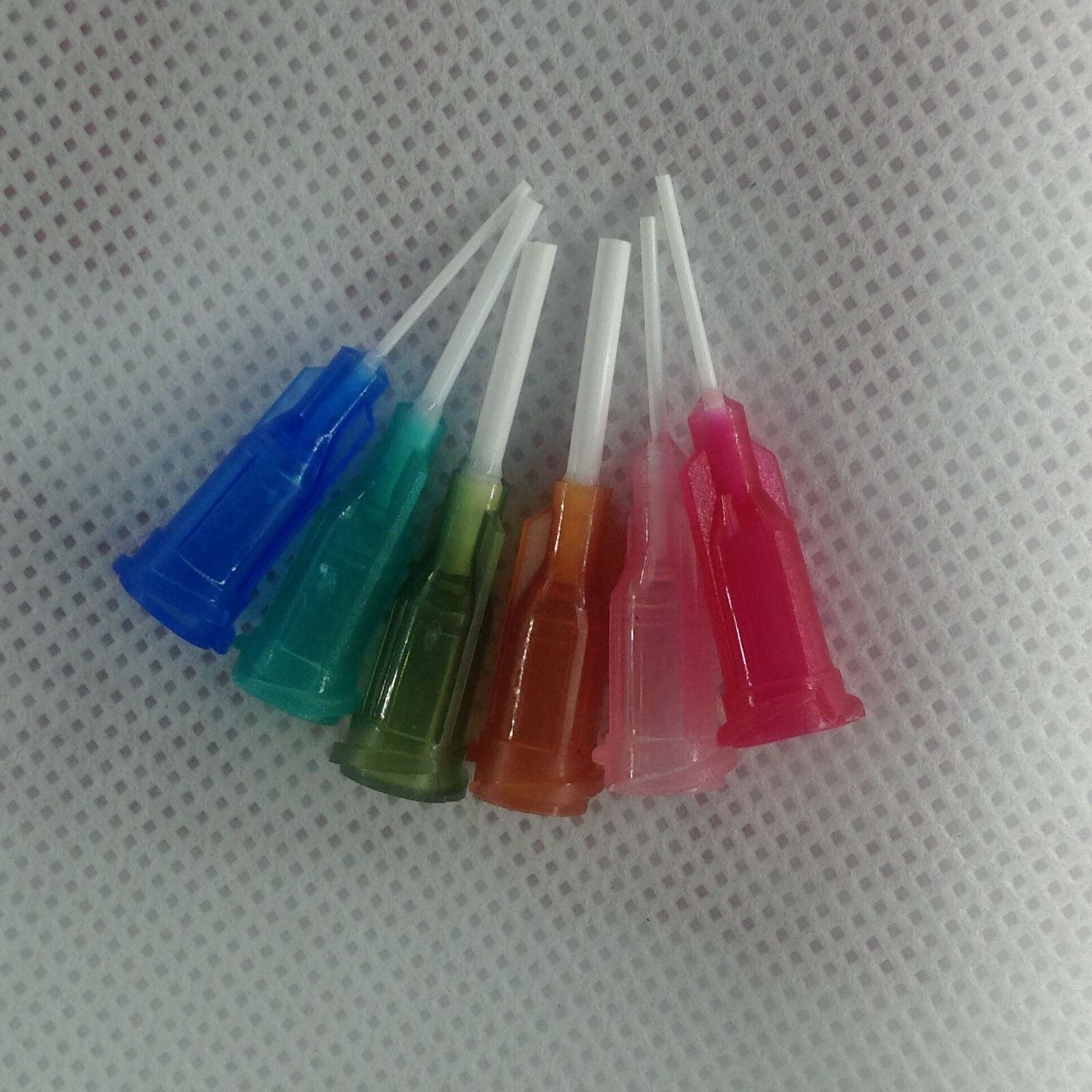 50pcs 22Ga TT Blunt Liquid Glue Dispensing Needle Plastic Tapered Tip