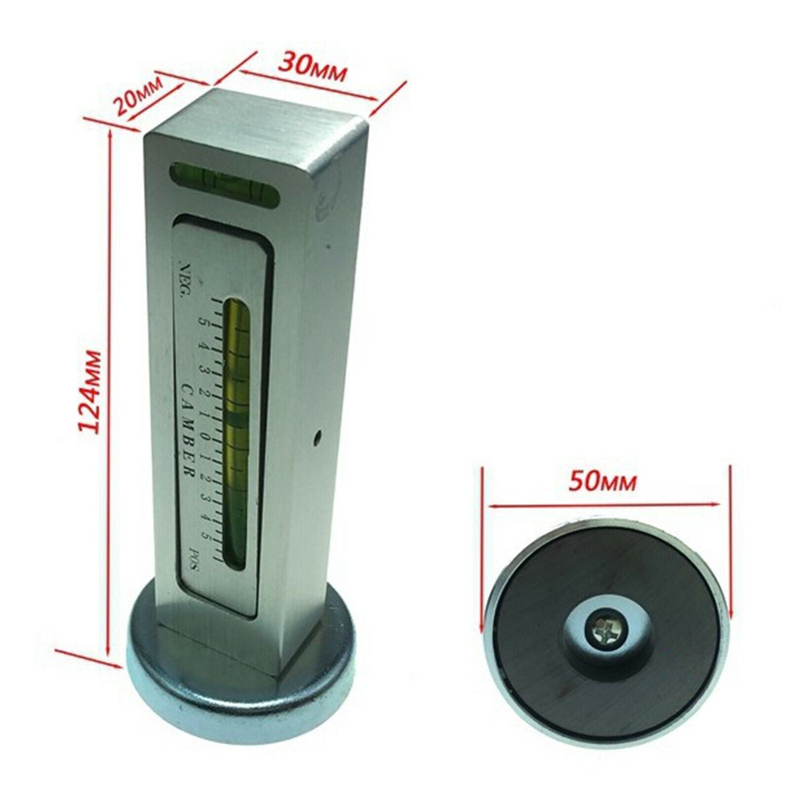 New Magnetic Gauge Tool Car SUV Vehicle Camber Castor Strut Wheel Alignment