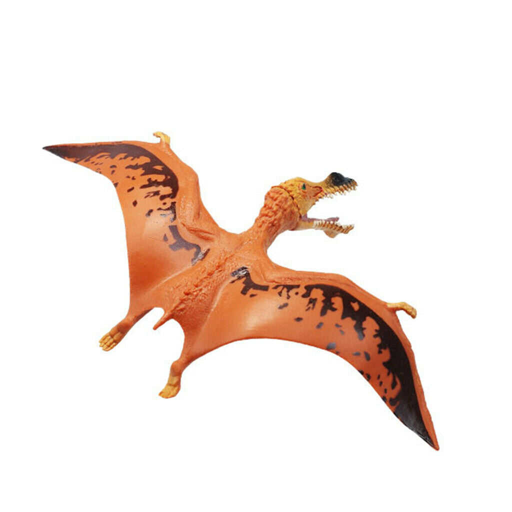 6x Vivid Dinosaur PVC Pterosaur Figures Toys Education Jungle Decoration