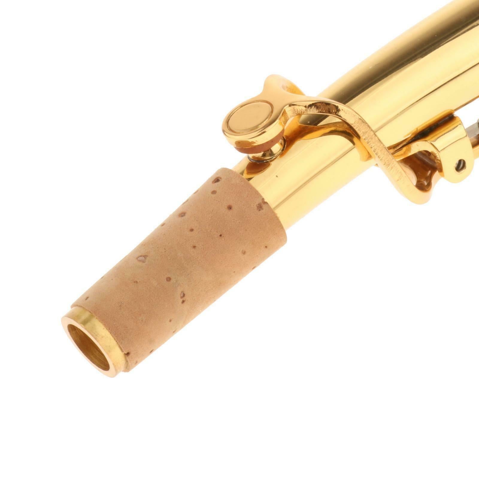 Brass Soprano Saxophone Bend Neck Woodwind Instrument Replacements Parts