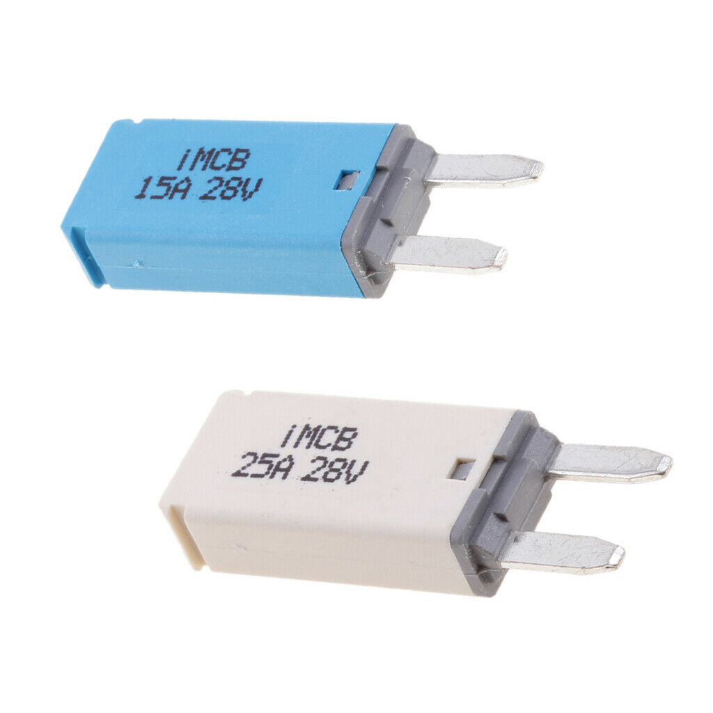 2Pack 25A+15A ATM Mini  Fuse Over Load Protection for Car Marine