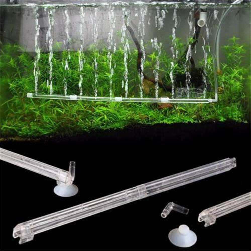 US_Aquarium Fish Tank Pump Accessories Mini Air Bubble Stone Tube Oxygen Aerator