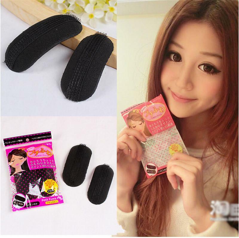 2 Pcs Increased Hair Fleeciness Styling Bump Up Insert Princess Sponge Pa.l8