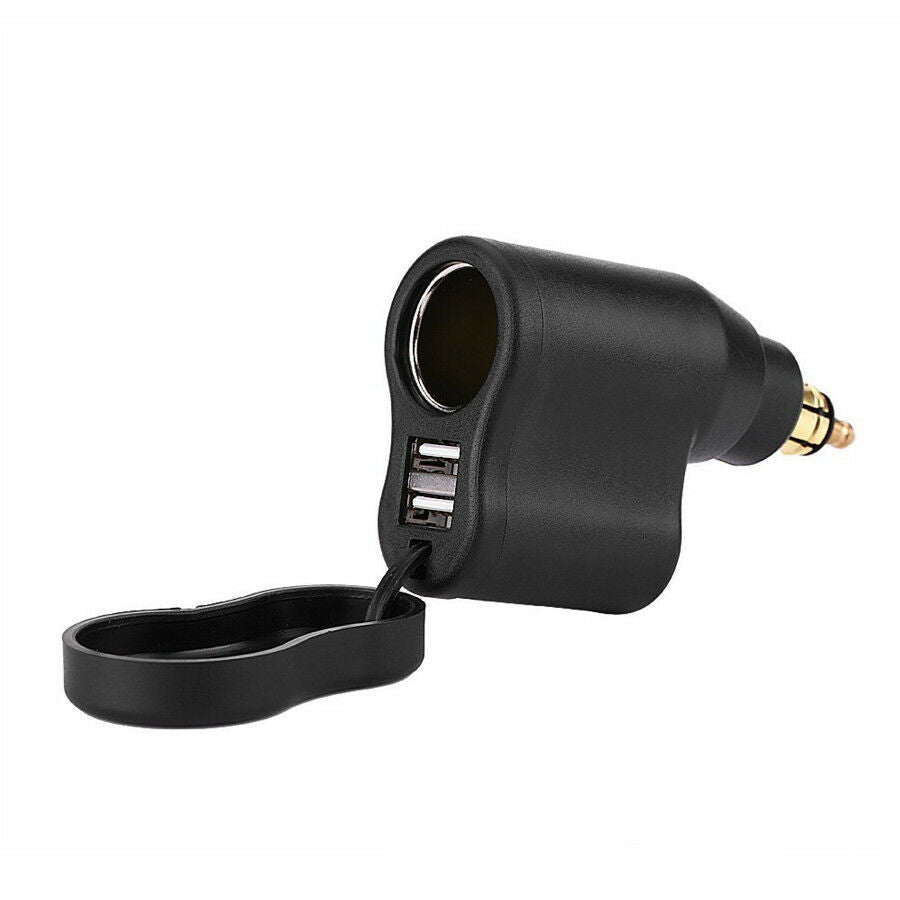 Dual USB Motorcycle Charger Adapter For BMW  With Waterproof Cap