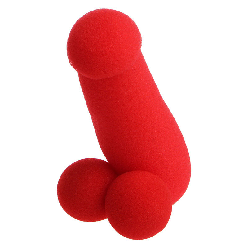 4Pcs Small Sponge Brother Red Sponge Balls Funny Stage Prop Magic Tricks Toys