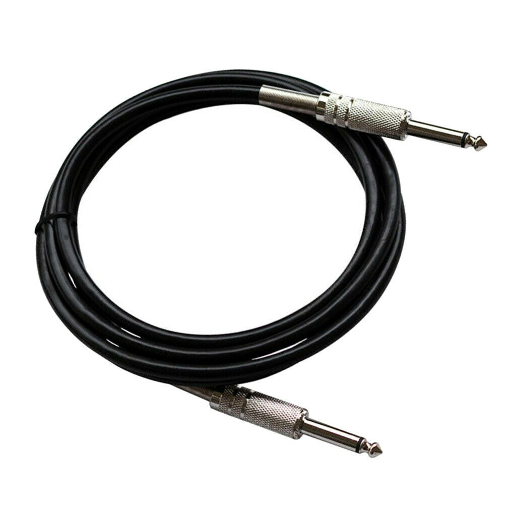 Instrument Cable 1/4inch Straight to Straight for Electric Guitar 180cm