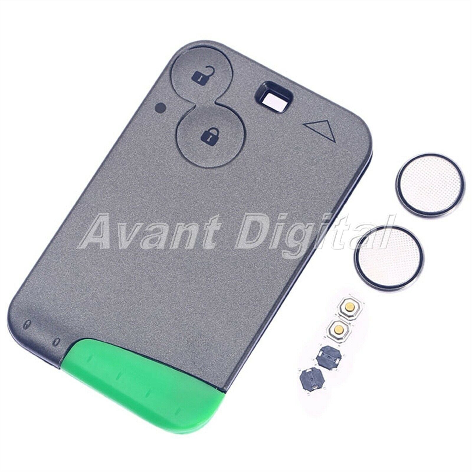 Keyless Entry Remote Key Shell Case For Renault Laguna 2 Buttons Replacement