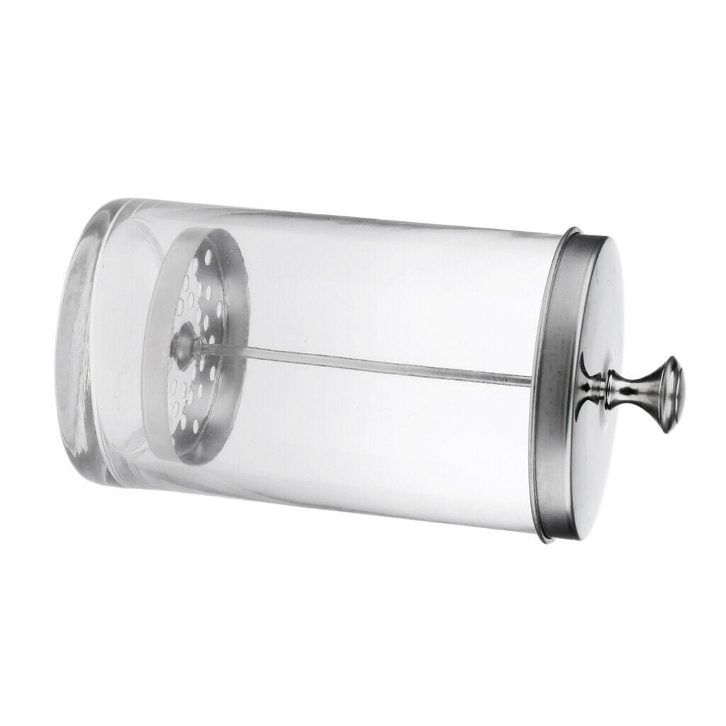 Disinfecting Disinfection Empty Glass Sanitizer Jar for Salon Combs & Gift