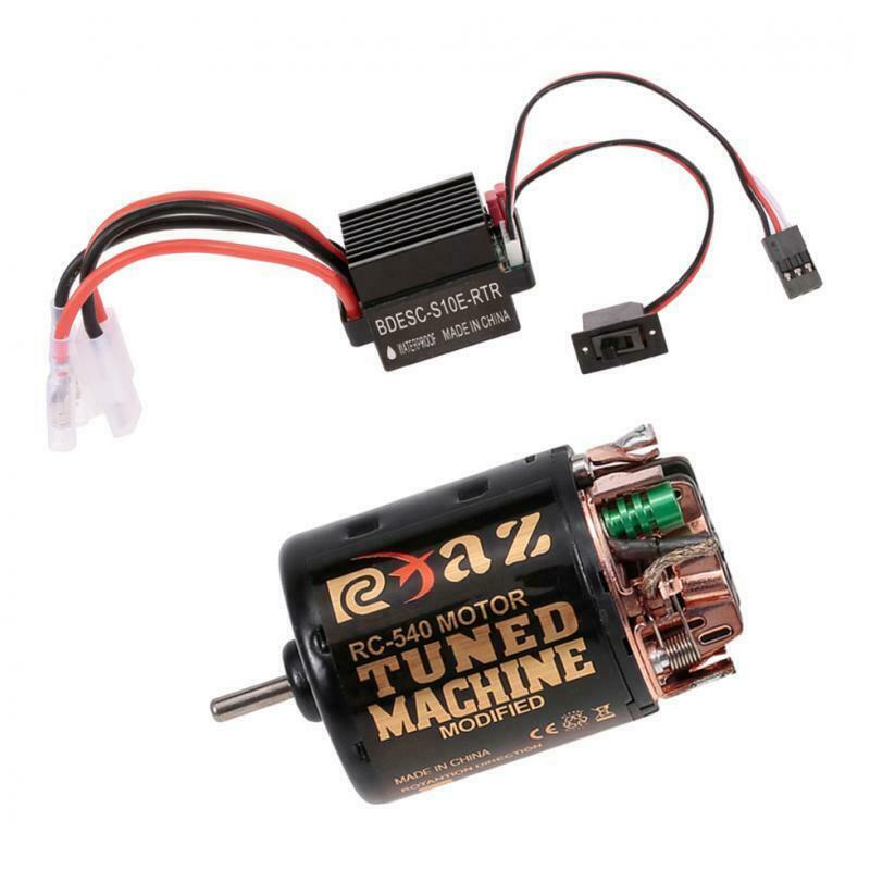 540 Brushed Motor 35T 60A ESC Brushed For Climbing Car  RC