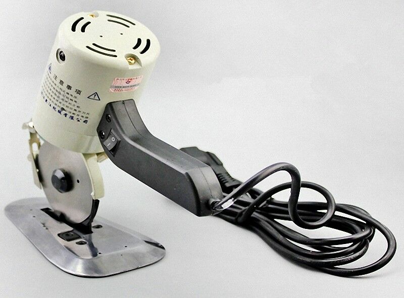 New 90mm Blade Electric Cloth Cutter Fabric Cutting Machine 220V [M1]
