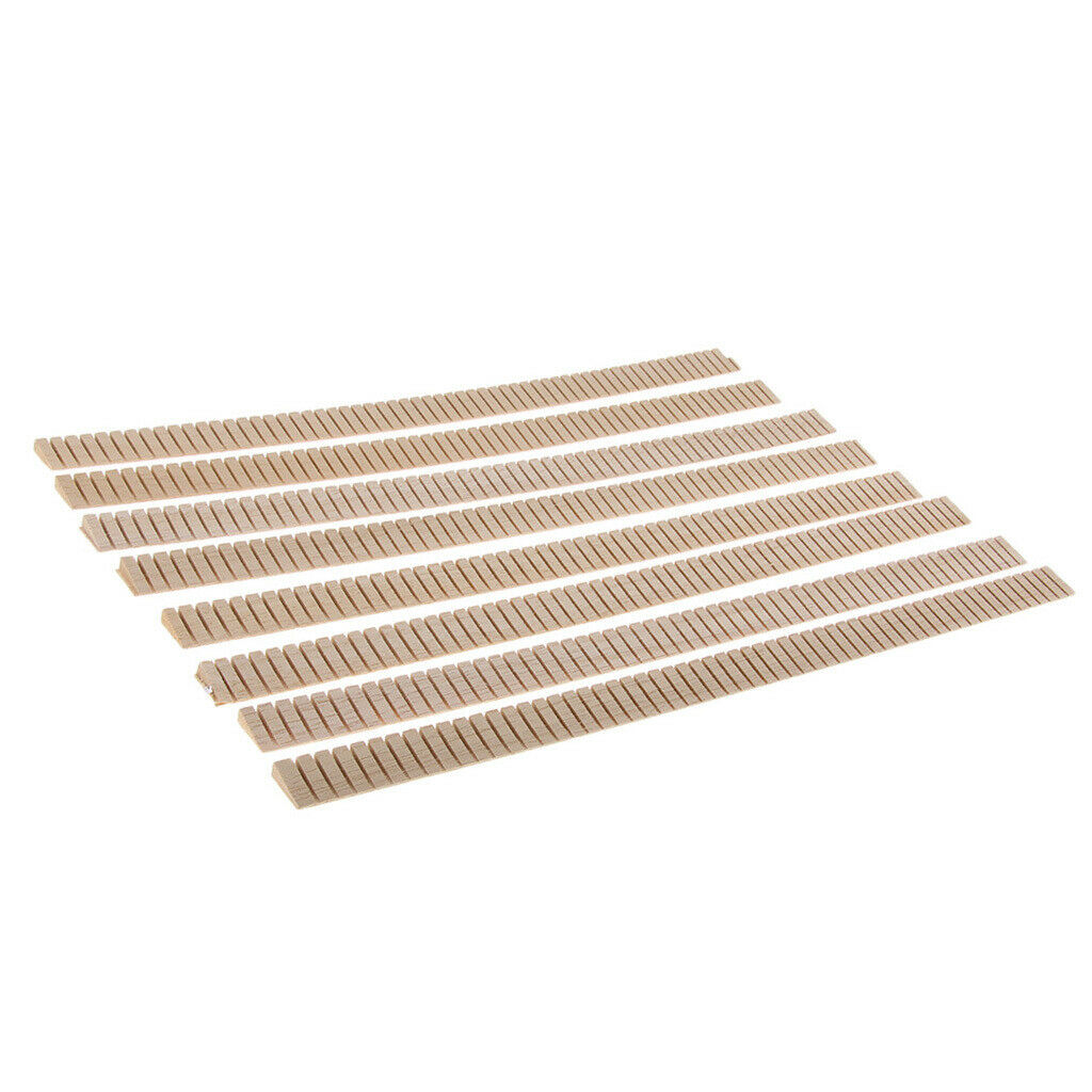 8pcs Sapele Wood Guitar Binding Purfling Strip Edge Trim Inlay for Luthier