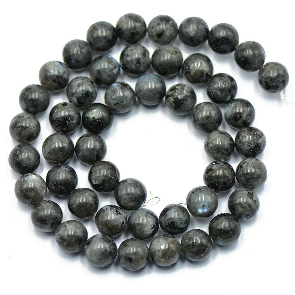 Loose Round Natural Stone Beads for Jewelry Making - 8mm