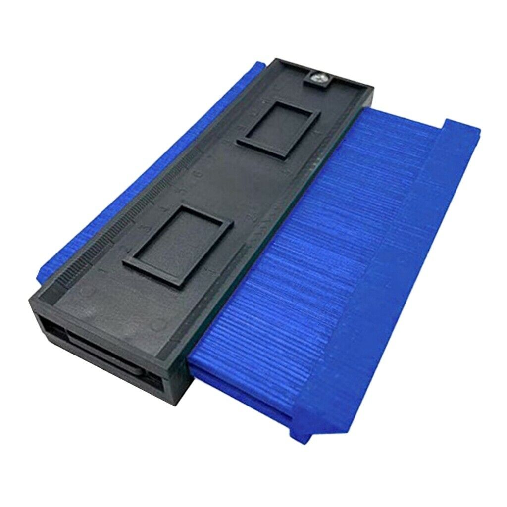 Contour Profile Gauge Woodworking Shape Tracing Template Measuring Tool Blue