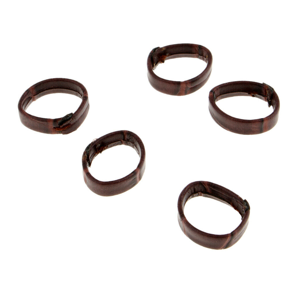 10pcs PU Leather Replacement Watch Band Loop Keeper Watch Accessories 18mm