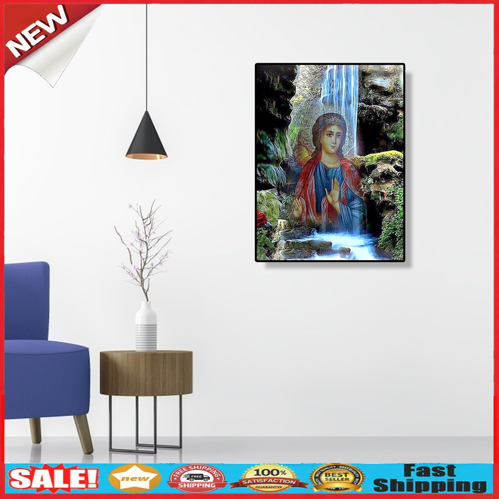 5D DIY Full Drill Diamond Painting Notre Dame Fall Embroidery Mosaic Craft @