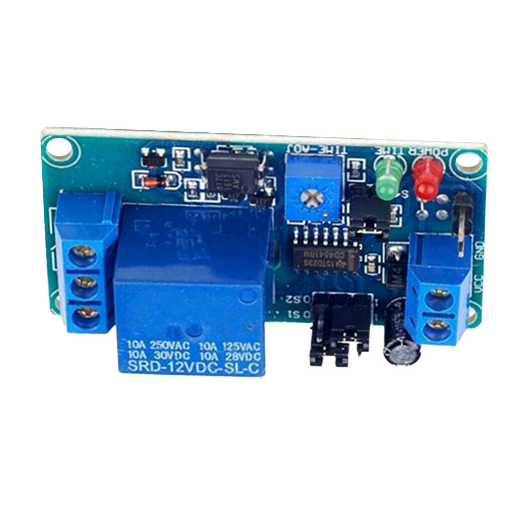 DC 12V Monostable Delay Relay Circuit Conduction Module   Switch Timer